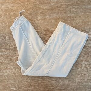 H&M Kids Sz 10 White Jogger Pants